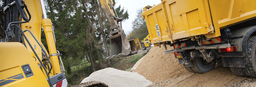 matériel de travaux publics