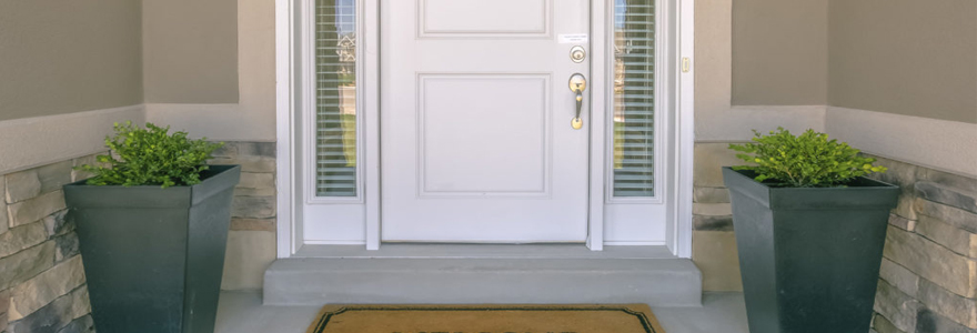 Portes d'entrée sur-mesure et esthétiques