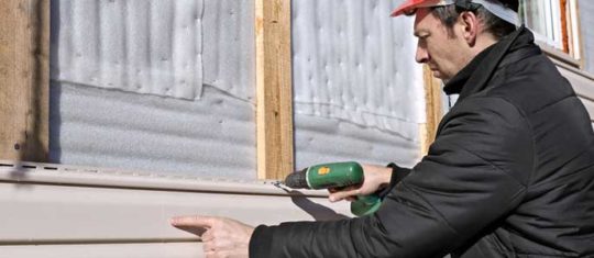 Travaux de bardage extérieur